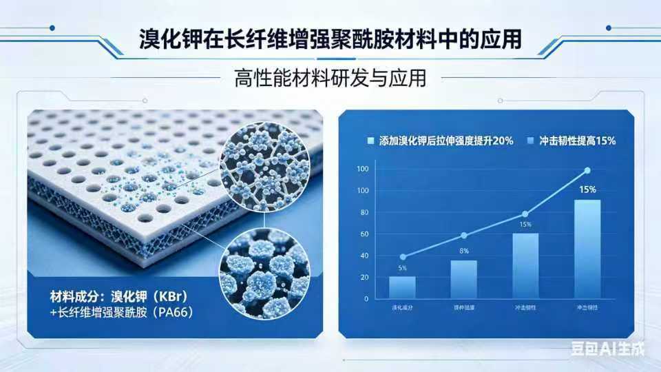溴化鉀：長纖維增強聚酰胺材料的關鍵協效穩定劑